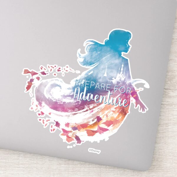 Frozen_2__Anna_Watercolor_Silhouette_Sticker_1 Frozen 2 Anna Watercolor Silhouette Sticker