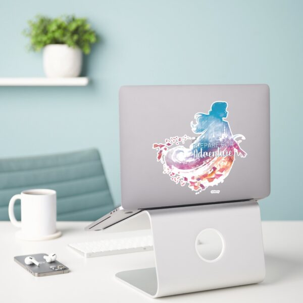 Frozen_2__Anna_Watercolor_Silhouette_Sticker_3 Frozen 2 Anna Watercolor Silhouette Sticker