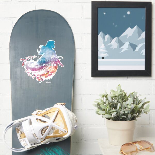 Frozen_2__Anna_Watercolor_Silhouette_Sticker_7 Frozen 2 Anna Watercolor Silhouette Sticker