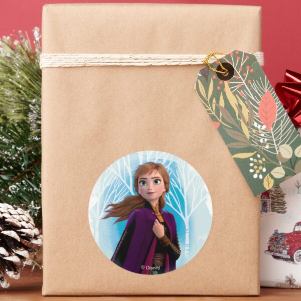 Frozen_2__Anna___Find_Your_Strength_Classic_Round_Sticker_5 Frozen 2 Anna Find Your Strength Classic Round Sticker