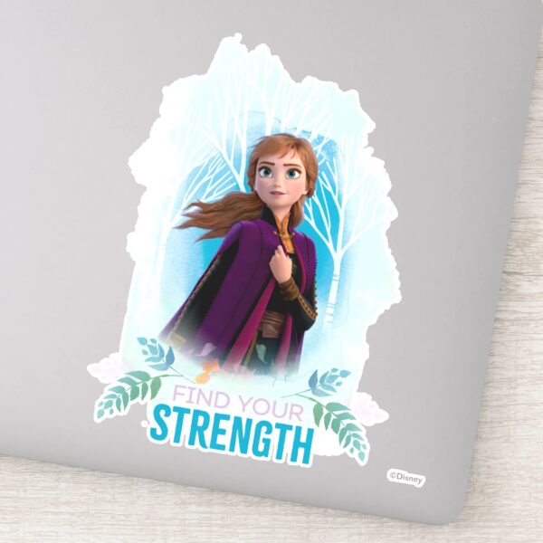 Frozen 2 Anna Find Your Strength Sticker