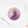Frozen_2__Anna___True_to_Myself_Classic_Round_Sticker_3 Frozen 2 Anna True To Myself Classic Round Sticker