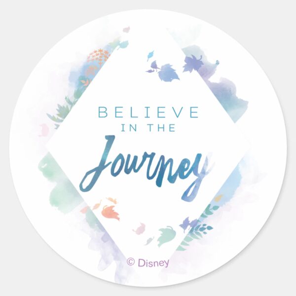 Frozen_2__Believe_In_The_Journey_Classic_Round_Sticker_1 Frozen 2 Believe In The Journey Classic Round Sticker