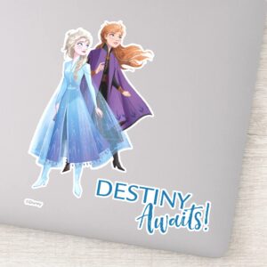 Frozen 2 Elsa Anna Destiny Awaits Sticker