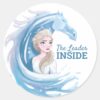 Frozen_2__Elsa_&_The_Nokk_Portrait_Classic_Round_Sticker_1 Frozen 2 Elsa The Nokk Portrait Classic Round Sticker