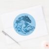 Frozen_2__Elsa_&_The_Nokk_Watercolor_Silhouette_Classic_Round_Sticker_3 Frozen 2 Elsa The Nokk Watercolor Silhouette Classic Round Sticker