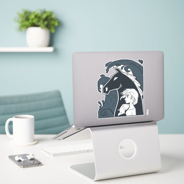 Frozen_2__Elsa_&_The_Nokk_Woodcut_Graphic_Sticker_3 Frozen 2 Elsa The Nokk Woodcut Graphic Sticker