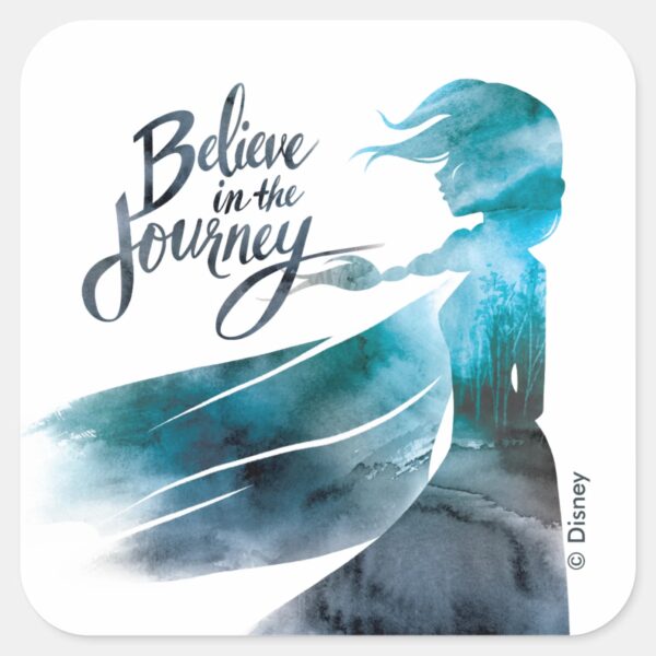 Frozen_2__Elsa___Believe_in_the_Journey_Square_Sticker_1 Frozen 2 Elsa Believe In The Journey Square Sticker