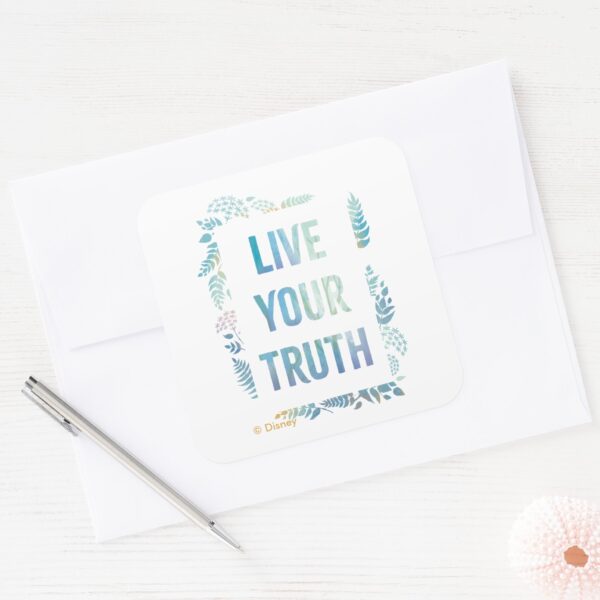 Frozen_2__Live_Your_Truth_Square_Sticker_3 Frozen 2 Live Your Truth Square Sticker