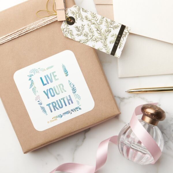 Frozen_2__Live_Your_Truth_Square_Sticker_5 Frozen 2 Live Your Truth Square Sticker