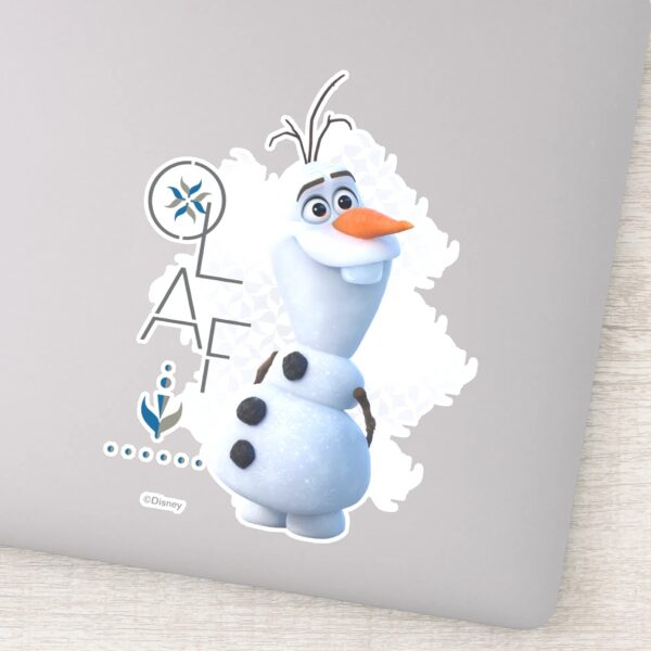 Frozen_2__Olaf_With_Stylized_Name_Graphic_Sticker_1 Frozen 2 Olaf With Stylized Name Graphic Sticker