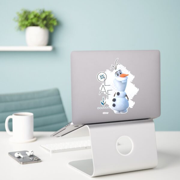 Frozen_2__Olaf_With_Stylized_Name_Graphic_Sticker_3 Frozen 2 Olaf With Stylized Name Graphic Sticker