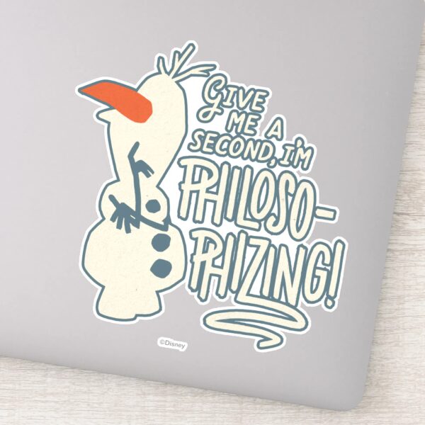 Frozen_2__Olaf___I'm_Philosophizing!_Sticker_6 Frozen 2 Olaf Im Philosophizing Sticker