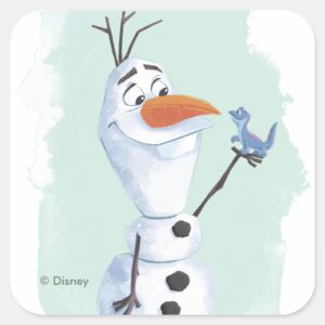 Frozen_2__Olaf___Nature_Is_Magical_Square_Sticker_1 Frozen 2 Olaf Nature Is Magical Square Sticker