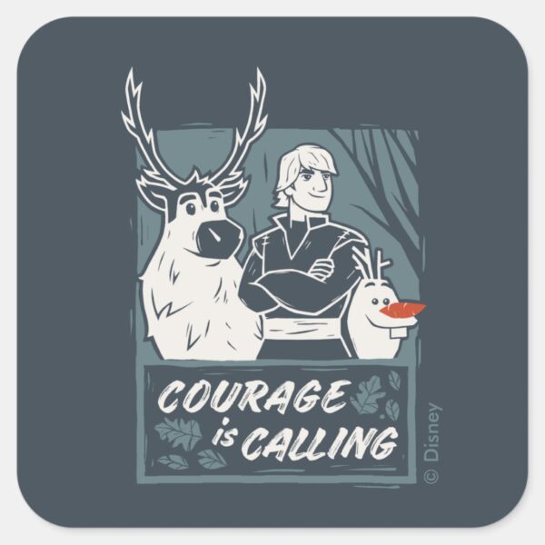 Frozen_2__Sven,_Kristoff,_&_Olaf___Courage_Square_Sticker_1 Frozen 2 Sven Kristoff Olaf Courage Square Sticker