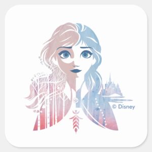 Frozen_2___Anna_-_Born_this_Way_Square_Sticker_1 Frozen 2 Anna Born This Way Square Sticker