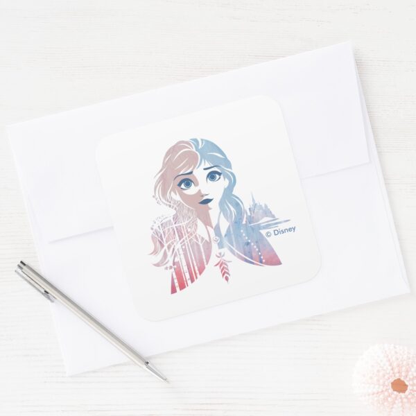 Frozen_2___Anna_-_Born_this_Way_Square_Sticker_3 Frozen 2 Anna Born This Way Square Sticker