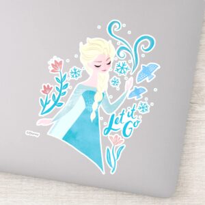 Frozen_2___Elsa__Let_It_Go__Watercolor_Sticker_1 Frozen 2 Elsa Let It Go Watercolor Sticker