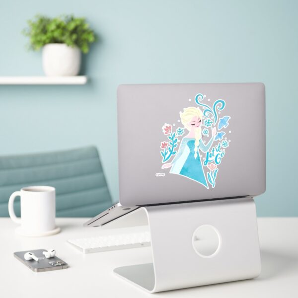 Frozen_2___Elsa__Let_It_Go__Watercolor_Sticker_3 Frozen 2 Elsa Let It Go Watercolor Sticker