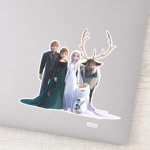 Frozen 2 Group Pose Sticker