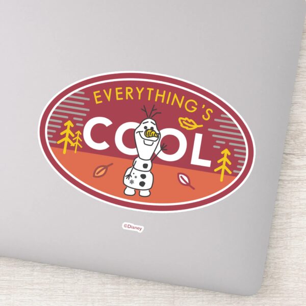 Frozen_2___Olaf_-_Everything's_Cool_Sticker_1 Frozen 2 Olaf Everythings Cool Sticker
