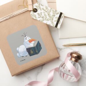 Frozen 2 Olaf In My Natural Element Square Sticker