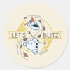Frozen_2___Olaf_-_Let's_Blitz_Classic_Round_Sticker_1 Frozen 2 Olaf Lets Blitz Classic Round Sticker