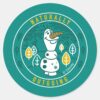 Frozen_2___Olaf_-_Naturally_Outgoing_Classic_Round_Sticker_1 Frozen 2 Olaf Naturally Outgoing Classic Round Sticker