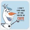 Frozen_2___Olaf_&_Bruni__I_Can't_Stay_Mad_At_You__Square_Sticker_1 Frozen 2 Olaf Bruni I Cant Stay Mad At You Square Sticker