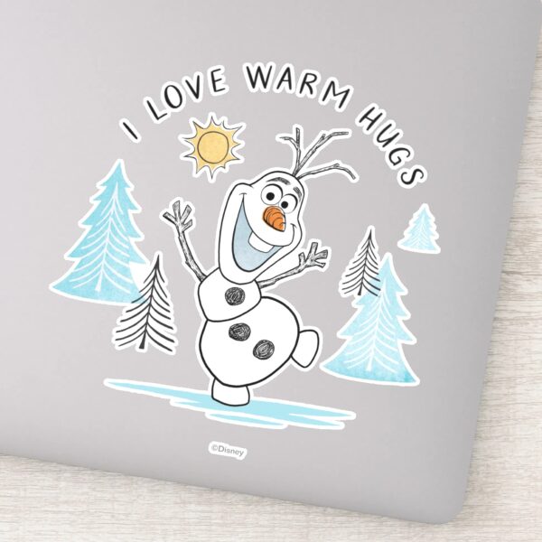 Frozen_2___Olaf__I_Love_Warm_Hugs__Sketch_Sticker_1 Frozen 2 Olaf I Love Warm Hugs Sketch Sticker