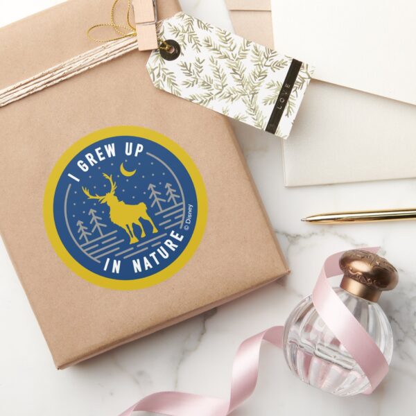 Frozen_2___Sven_-_I_Grew_Up_in_Nature_Classic_Round_Sticker_5 Frozen 2 Sven I Grew Up In Nature Classic Round Sticker