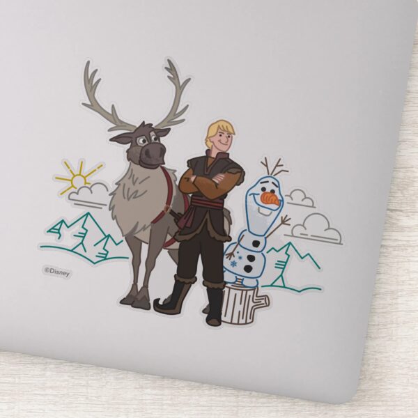 Frozen_2___Sven,_Kristoff_&_Olaf_Sticker_1 Frozen 2 Sven Kristoff Olaf Sticker