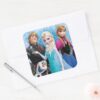 Frozen___Anna,_Elsa,_Kristoff_and_Olaf_Square_Sticker_3 Frozen Anna Elsa Kristoff And Olaf Square Sticker