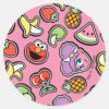 Fruity Sticker Elmo Abby Cadabby Pattern