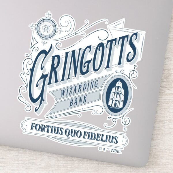 GRINGOTTS_Wizarding_Bank_Vintage_Graphic_Sticker_1 GRINGOTTS Wizarding Bank Vintage Graphic Sticker