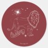 GRYFFINDOR™_Constellation_Graphic_Classic_Round_Sticker_1 GRYFFINDOR™ Constellation Graphic Classic Round Sticker
