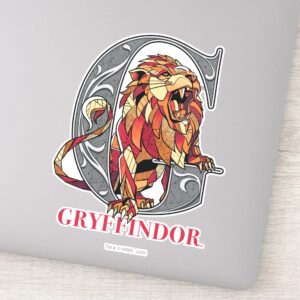 GRYFFINDOR™ Crosshatched Emblem Sticker