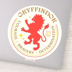 GRYFFINDOR™ Red Lion House Pride Badge Sticker