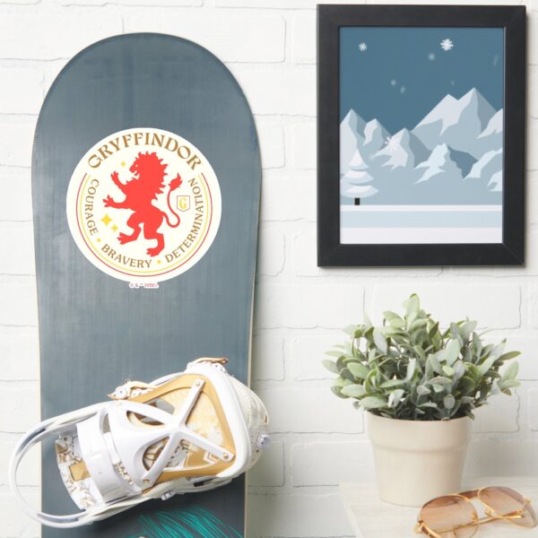 GRYFFINDOR™_Red_Lion_House_Pride_Badge_Sticker_7 GRYFFINDOR™ Red Lion House Pride Badge Sticker