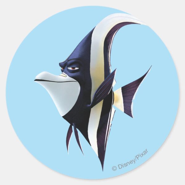 Gill_1_classic_round_sticker_1 Gill 1 Classic Round Sticker