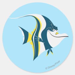 Gill 2 Classic Round Sticker