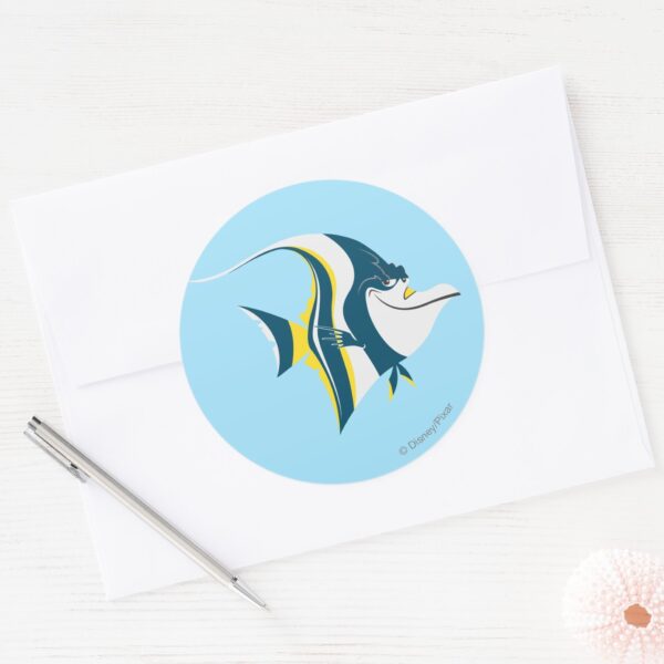 Gill_2_classic_round_sticker_3 Gill 2 Classic Round Sticker