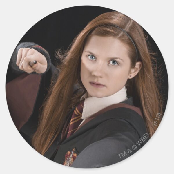 Ginny_Weasley_Classic_Round_Sticker_1 Ginny Weasley Classic Round Sticker