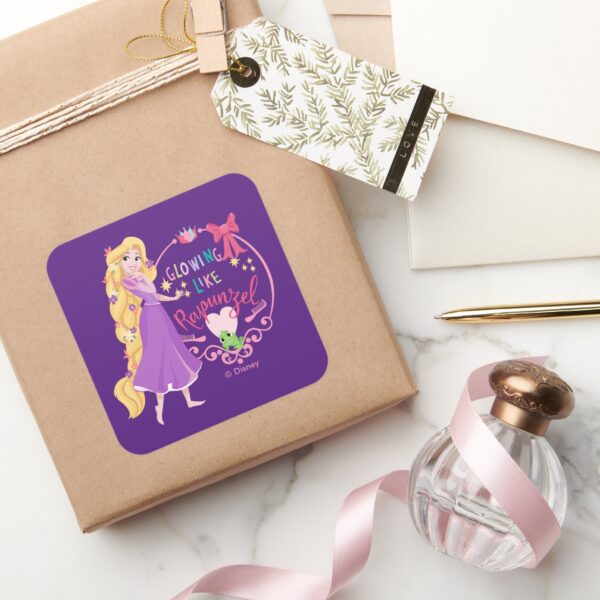 Glowing_Like_Rapunzel_Square_Sticker_5 Glowing Like Rapunzel Square Sticker