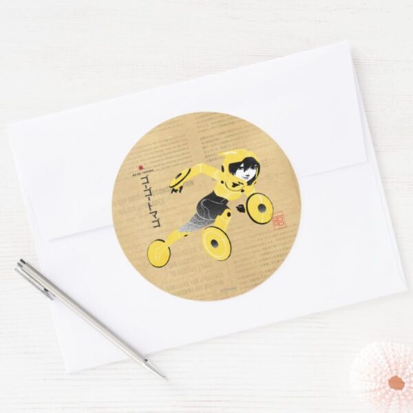 Go Go Tomago Supercharged Classic Round Sticker