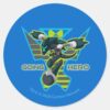 Going Hero Omni Kix XLR8 Classic Round Sticker