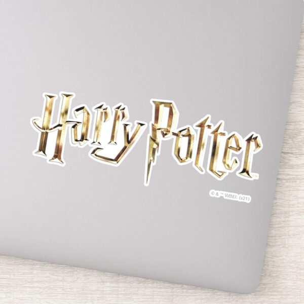 Gold_Harry_Potter_Logo_Sticker_1 Gold Harry Potter Logo Sticker