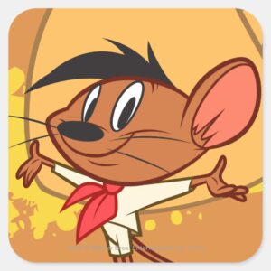 Gonzales Arms Out Square Sticker