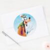 Goofy_Waving_Classic_Round_Sticker_3 Goofy Waving Classic Round Sticker