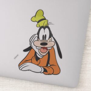 Goofy Hand On Chin Sticker